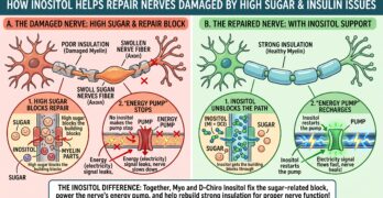 Myo and D-chiro Inositol, improve insulin sensitivity and help nerves heal!