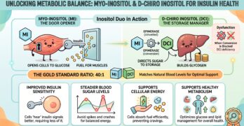 Myo and D-Chiro Inositol for Insulin and blood sugar health!
