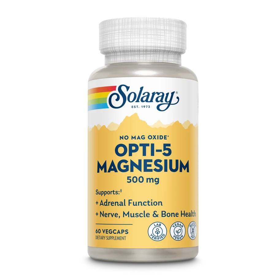 The 5 Forms of Magnesium in Solaray Opti-5 (And Why They Matter)