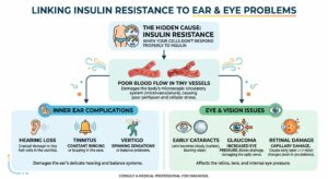 Ear and Eye health can indicate insulin resistance!